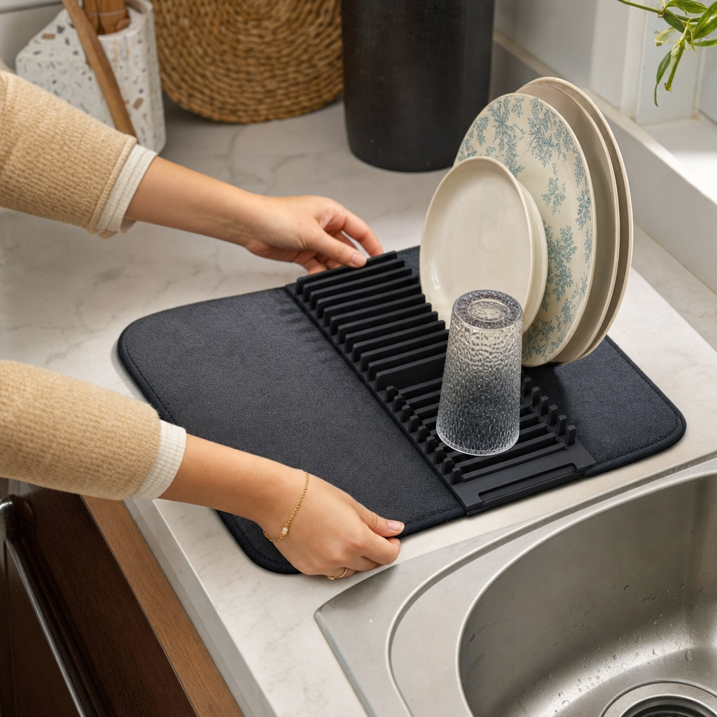 مجفف الأطباق Dish Drying Mat