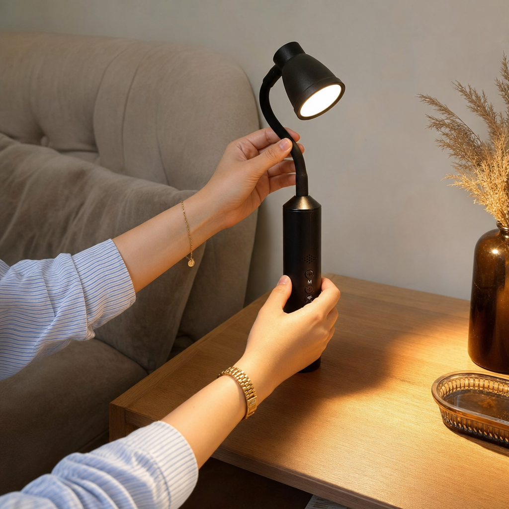 أباجورة LED المحمولة