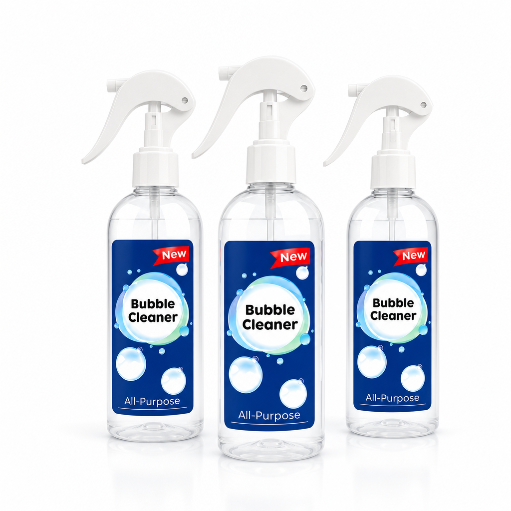 عرض 3 قطع: اسبراي التنظيف الجبار Multipurpose Bubble Cleaner